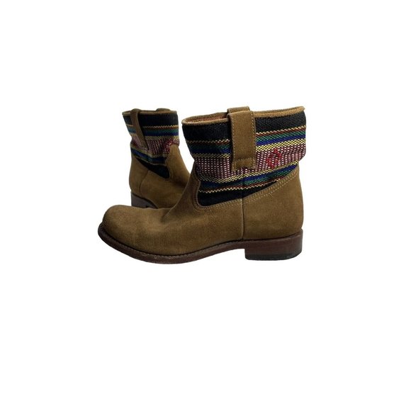 Penelope Chilvers 1960 Suede Midcalf Boots Women’s Size 5-5.5 36 - Picture 5 of 13